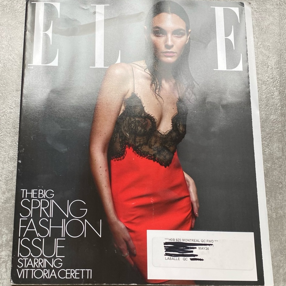 Elle Magazine Vittoria Ceretti